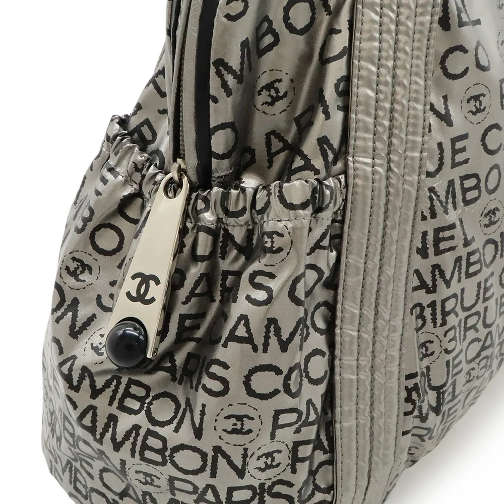 CHANEL Silver Shoulder Bag